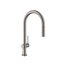 Смеситель для кухни, Hansgrohe, Talis M54, цвет-хром черный брашированный