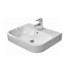 Раковина, Duravit, Happy D.2, шгв 600*460*170, отверстия для смесителя-1, цвет-белый