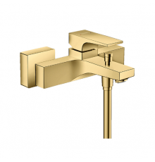 Смеситель для ванны и душа, Hansgrohe, Metropol, цвет-полированное золото