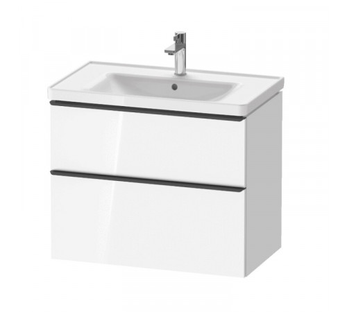 Тумба под раковину, Duravit, D-Neo, шгв 784*452*625, D-Neo, раковина-необходимо заказать, цвет-белый глянцевый