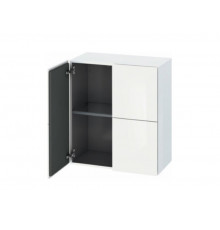 Шкаф-пенал, Duravit, L-Cube, шгв 700*363*800, петли-слева/справа, цвет-белый глянцевый