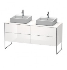 Тумба под раковину, Duravit, XSquare, шгв 1600*548*778, раковина-необходимо заказать, цвет-белый глянцевый