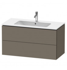 Тумба под раковину, Duravit, L-Cube, шгв 1020*481*550, раковина-необходимо заказать, цвет-фланелево-серый шелковисто-матовый