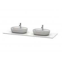 Столешница, Duravit, Luv, шгв 1783*595*20, цвет-белый структурный