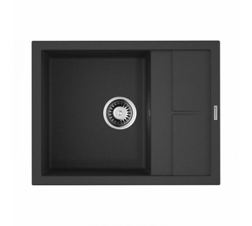 Мойка, OMOIKIRI, Sumi, шгв 650*500*220, отверстия для смесителя-4 промаркированных, цвет-чёрный
