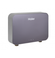 Водонагреватель электрический, Haier, проточный, SMART-EI6, с электронным управлением и сухим ТЭНом, цвет-черный сапфир