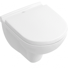 Унитаз, Villeroy&Boch, O'Novo, подвесной, шгв 360*490*400, CeramicPlus, цвет-альпийский белый