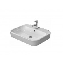 Раковина, Duravit, Happy D.2, шгв 650*495*175, отверстия для смесителя-1, цвет-белый