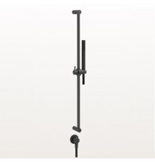 Душевой гарнитур, Gessi, 316 Bath-Shower, 25, цвет-черный матовый