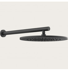 Верхний душ, Gessi, 316 Bath-Shower, 355*355, цвет-черный матовый