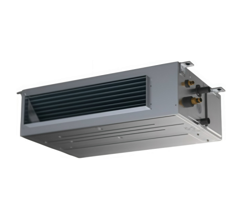 AD092MSERL(H), Внутренний блок, Haier, канальный, низконапорный, 0-50 ПА, без пульта, с встроенной УФ-лампой, гориз/верт установка, протокол 1192
