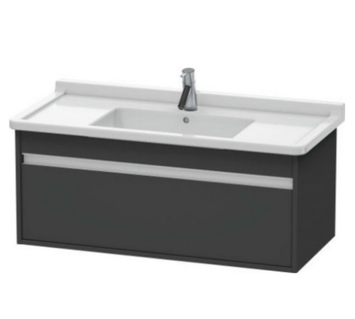 Тумба под раковину, Duravit, Ketho, шгв 1000*455*410, раковина-необходимо заказать, цвет-графит матовый
