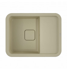 Мойка, OMOIKIRI, Tasogare, шгв 650*510*210, отверстия для смесителя-4 промаркированных, цвет-ваниль