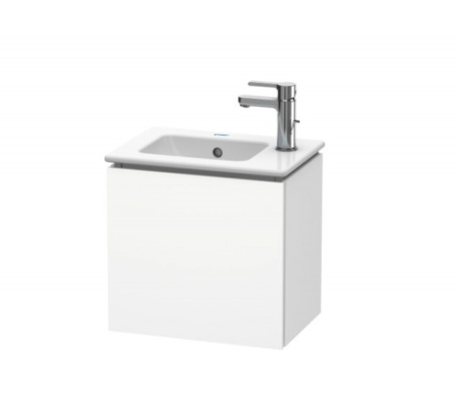 Тумба под раковину, Duravit, L-Cube, шгв 420*294*400, петли-слева, раковина-необходимо заказать, цвет-белый матовый
