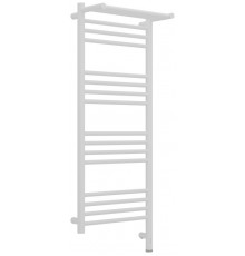 Полотенцесушитель, Сунержа, Богема 3.1, с 1 полкой, шгв 432*215*1124, нижнее справа, МЭМ, цвет-белый матовый