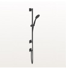 Душевой гарнитур, Gessi, Rilievo, 100, цвет-черный матовый