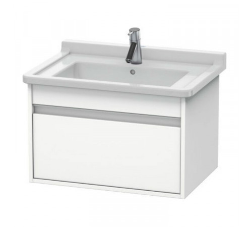 Тумба под раковину, Duravit, Ketho, шгв 800*455*410, раковина-необходимо заказать, цвет-белый матовый