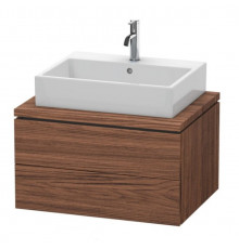 Тумба под раковину, Duravit, L-Cube, шгв 720*547*400, раковина-необходимо заказать, цвет-орех темный