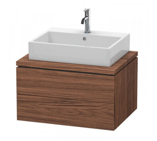 Тумба под раковину, Duravit, L-Cube, шгв 720*547*400, раковина-необходимо заказать, цвет-орех темный
