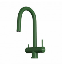 Смеситель для кухни, Omoikiri, Akita-S, цвет-Royal green
