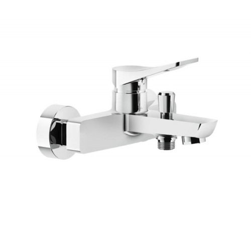 Смеситель для ванны и душа, Gessi, Rilievo, цвет-Copper Brushed PVD