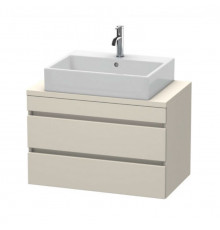 Тумба под раковину, Duravit, Durastyle, шгв 800*478*512, раковина-необходимо заказать, цвет-серо-коричневый матовый