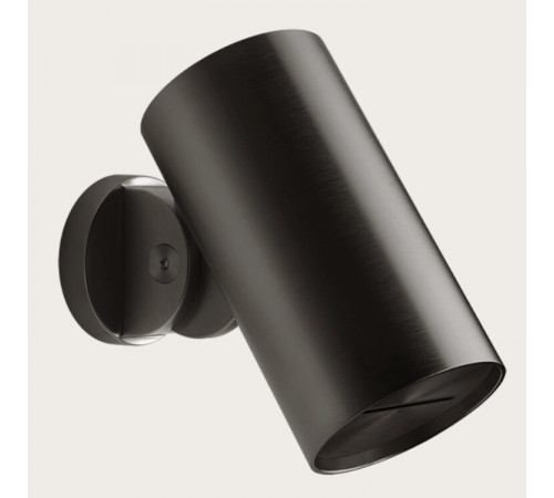 Верхний душ, Gessi, Spotwater Flessa, 79*79, цвет-Black Metal Brushed PVD
