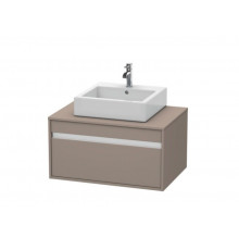 Тумба под раковину, Duravit, Ketho, шгв 800*550*426, раковина-необходимо заказать, цвет-базальт матовый