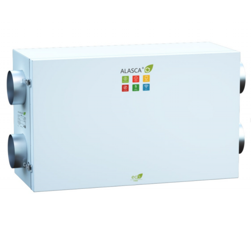 ECO H700EC E, Вентиляционная установка Alasca ECO приточно-вытяжная с энтальпийным пластинчатым рекуператором