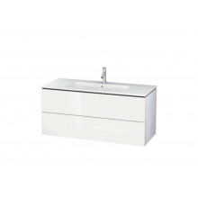 Тумба под раковину, Duravit, L-Cube, шгв 1220*481*550, раковина-необходимо заказать, цвет-белый глянцевый