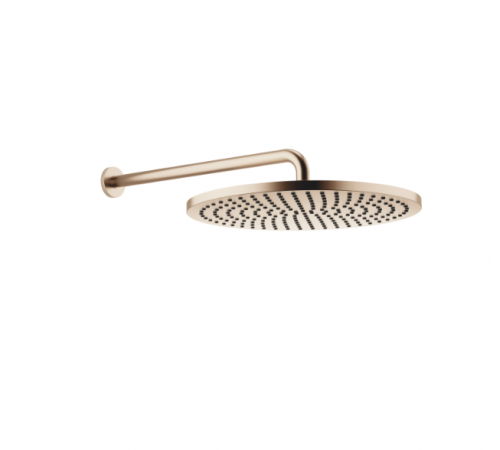 Верхний душ, Dornbracht, Series specific, 400*400, цвет-Light Gold сатинированный