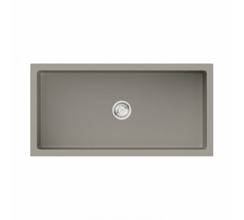 Мойка, OMOIKIRI, Mikura, шгв 910*460*254, отверстия для смесителя-отсутствуют, цвет-cappuccino coffee