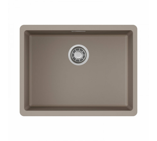 Мойка, OMOIKIRI, Kata, шгв 540*420*220, отверстия для смесителя-отсутствуют, цвет-бежевый