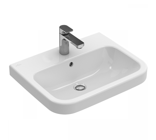 Раковина, Villeroy&Boch, Architectura, шг 600*470, CeramicPlus, цвет-альпийский белый