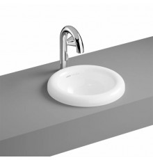 Раковина, Vitra, Liquid, шгв 400*400*155, отверстия для смесителя-отсутствуют, VitrA Clean, цвет-белый