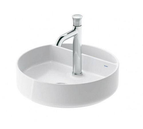 Раковина, Duravit, Bento Starck Box, шгв 460*460*140, отверстия для смесителя-1, HygieneGlaze, цвет-белый шелковисто-матовый (White Satin Matt)