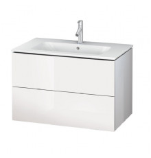 Тумба под раковину, Duravit, L-Cube, шгв 820*481*560, раковина-необходимо заказать, цвет-белый глянцевый