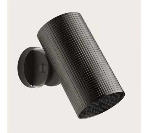 Верхний душ, Gessi, 316 Cesello, 79*79, цвет-Black Metal Brushed PVD