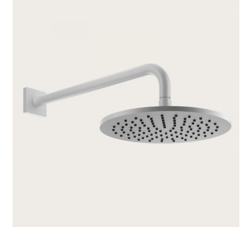 Верхний душ, Gessi, Rilievo, 250*250, цвет-белый матовый