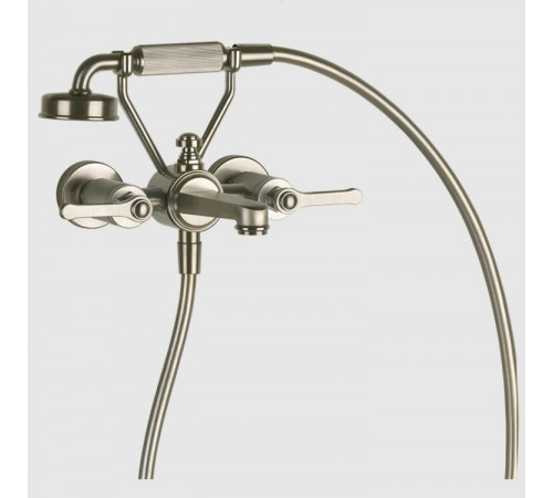 Смеситель для ванны и душа, Gessi, VENTI20, цвет-Finox Brushed Nickel (старый арт.65113/149)