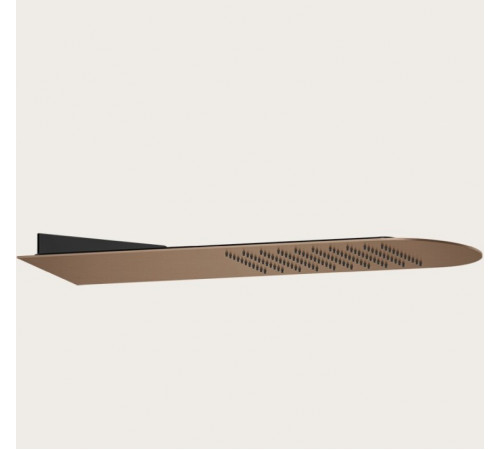 Верхний душ, Gessi, Tremillimetri, Tondo, 195*620, цвет-Copper Brushed PVD