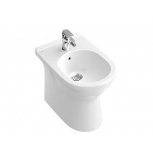 Биде, Villeroy&Boch, O'Novo, напольный/пристенный, шгв 360*560*400, CeramicPlus, цвет-альпийский белый