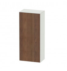 Шкаф-пенал, Duravit, White Tulip, шгв 400*240*880, петли-слева, цвет-американский орех/белый шелковисто-матовый