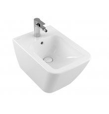 Биде, Villeroy&Boch, Finion, подвесной, шгв 375*560*315, CeramicPlus, цвет биде-альпийский белый (белый Alpin)