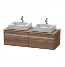 Тумба под раковину, Duravit, Ketho, шгв 1400*550*426, раковина-необходимо заказать, цвет-орех натуральный