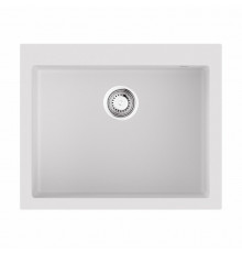 Мойка, OMOIKIRI, Bosen, шгв 610*500*210, отверстия для смесителя-3 промаркированных, чаши-1, цвет-белый