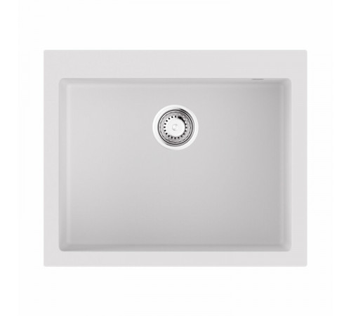 Мойка, OMOIKIRI, Bosen, шгв 610*500*210, отверстия для смесителя-3 промаркированных, чаши-1, цвет-белый