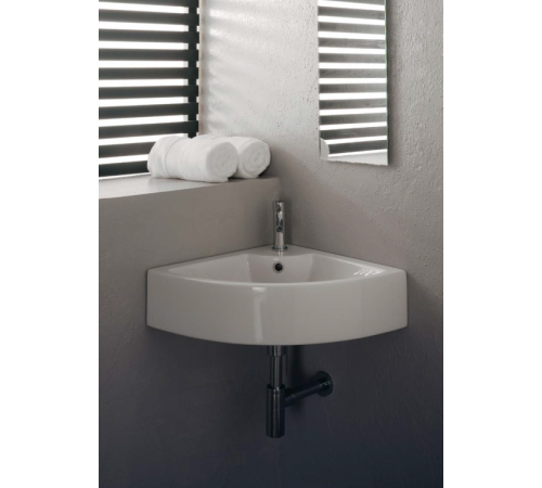 Раковина, Scarabeo, LAVABI D’ARREDO, шгв 475*475*140, отверстия для смесителя-1, цвет-белый