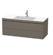 Тумба под раковину, Duravit, L-Cube, шгв 1200*480*500, раковина-в комплекте, цвет-фланелево-серый шелковисто-матовый