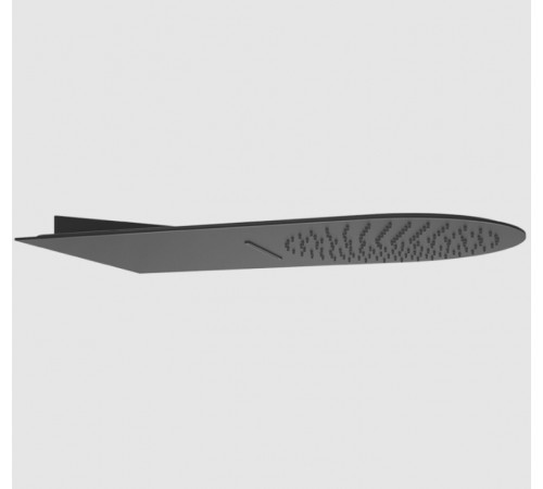 Душевая система, Gessi, Tremillimetri, 300*300, цвет-чёрный матовый